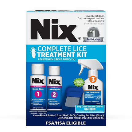 Nix Lice Killing Creme Rinse | Includes Nit Remova