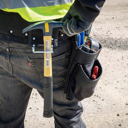 Klein Tools 5709L Electrician's Padded Tool Belt/Pouch Combo, 11-Pocket, 4-Piece, L