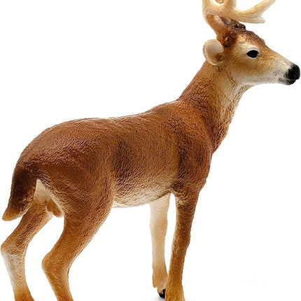 Schleich Wild Life - White-Tailed Buck Toy Figurine - Kids Ages 3+ | 14818