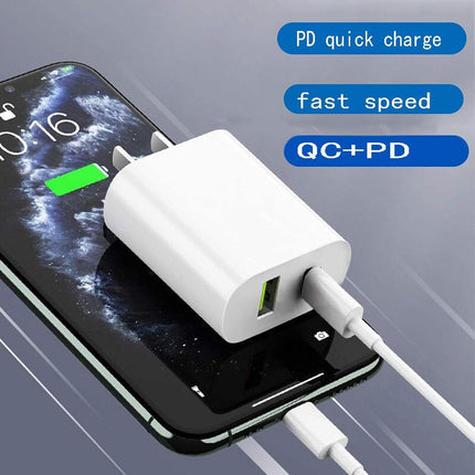 VNUUUXO 2 Charging Blocks Dual USB Port with Power Supply