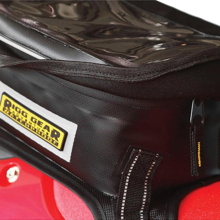 Nelson Rigg Waterproof Hurricane Dual Sport/Enduro Tank Bag, Black/Grey