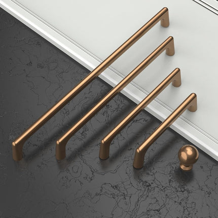 Asidrama 6 Pack 11.3 Inch(288mm) Champagne Bronze Cabinet Pulls Cabinet Handles Cupboard Handles Kitchen Cabinet Hardware for Cupboard Drawer Pulls