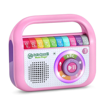 LeapFrog Let's Record! Music Player, Pink