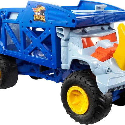 Hot Wheels Monster Trucks Rhino Rig Toy Hauler, La