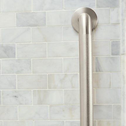 Moen R8724P 24-Inch Bathroom Grab Bar, Peened