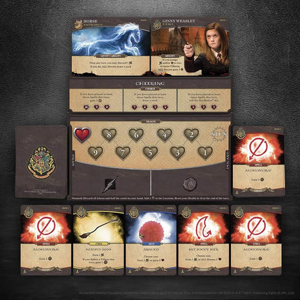 USAopoly DB010-717-002000-04 Harry Potter Hogwarts Battle- The Charms and Potions Expansion Board Game