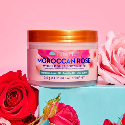 Tree Hut Moroccan Rose Whipped Body Butter 240g