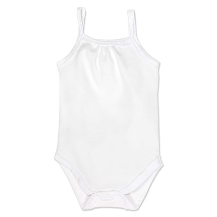 HonestBaby Lot de bodies sans manches et caraco une pièce 100 % coton biologique pour bébés garçons, filles, unisexes, blanc éclatant (lot de 5), 0-3 mois