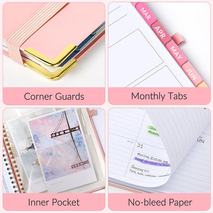 Jul 2026 - Dec 2027 Planner, Forvencer 18 Month Planner 2026-2027, 8.5"x11"