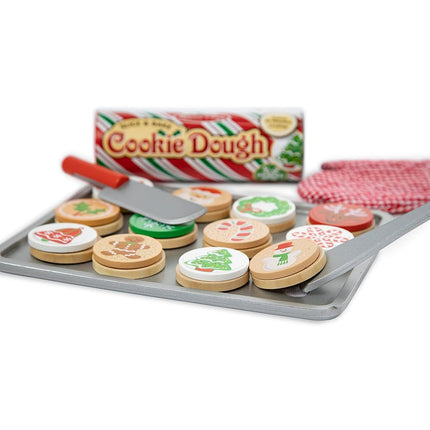 MaMeMi WOODEN SLICE AND BAKE CHRISTMAS COOKIE SET