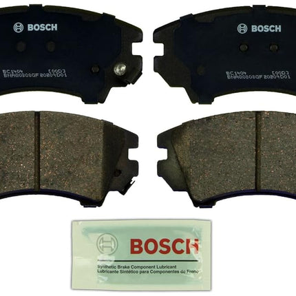 Bosch BC1404 QuietCast Premium Ceramic Disc Brake Pad Set For Buick: 2016-2017 Cascada; Chevrolet: 2010-2015 Camaro, 2011-2017 Caprice; Saab: 2011 9-5; Front