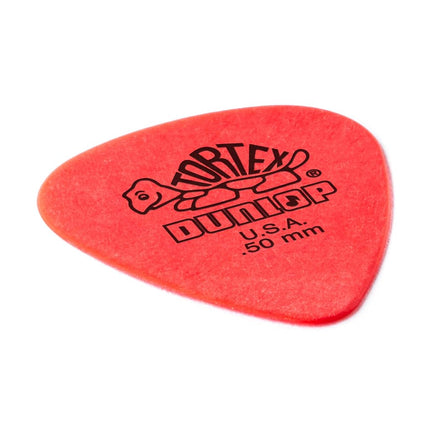 Dunlop 418R Tortex Guitar Picks (pack of 72) - Red 0.50mm