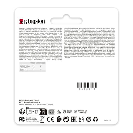 Kingston DataTraveler SE9 Gen 3 - 256GB - 220MB/s read - Metal - USB 3.2 Gen 1 - Gold