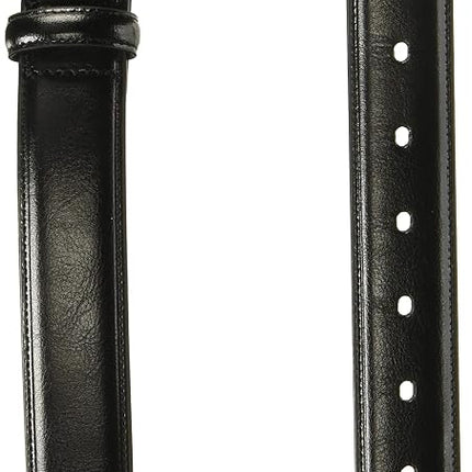 Perry Ellis Men's Hc Milled Belt, Black, Large