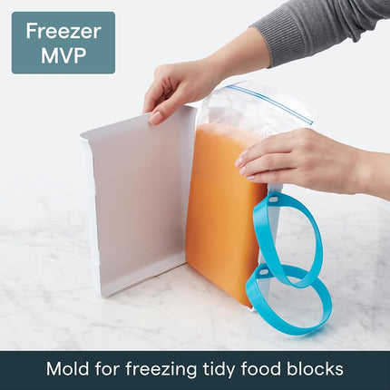 YouCopia FreezeUp Freezer Food Block Maker, Gallon