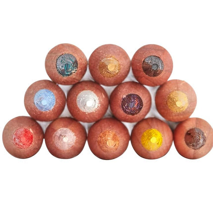 Derwent Lightfast Pencils Set Of 12 In Tin, 4mm Round Core, Premium Core Strength, Creamy Texture, Ideal For Fine Art Drawing & Colouring, Professional Quality, 2302719