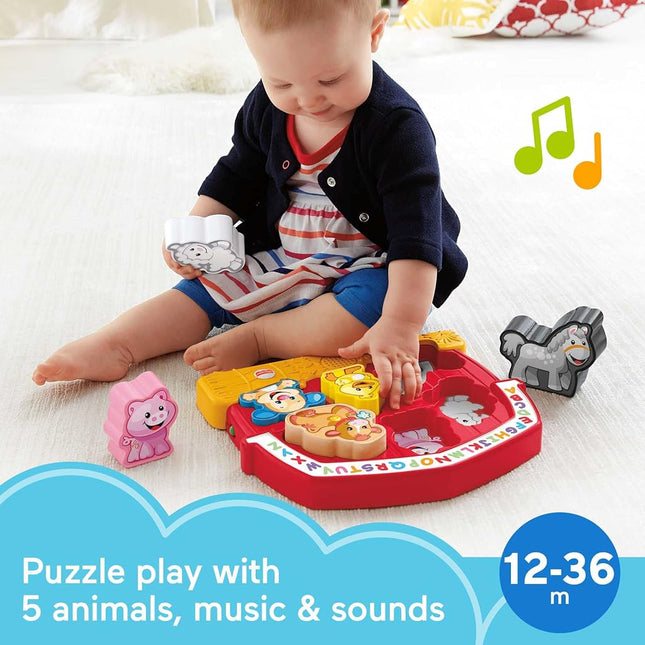 Fisher Price - Laugh & Learn Learning Puzzle-Farm Animals