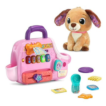 VTech Cutie Paws Puppy Carrier, Pink