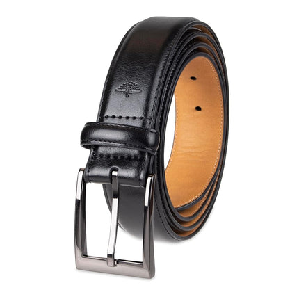 DOCKERS mens11DK02A6Leather Dress Belt Belt - black - 38