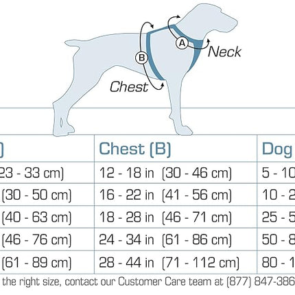 Kurgo Journey Air Dog Harness - Secure Fit for Active Dogs - Padded Chest - Lightweight Ripstop Fabric - Breathable Mesh - Reflective Trim - Back Assist Handle - Red - X-Large
