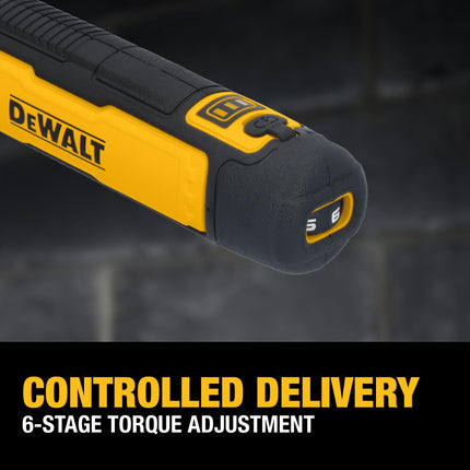 Destornillador inalámbrico DEWALT USB recargable con control FLEXDRIVE y juego de puntas de destornillador, destornillador eléctrico inalámbrico con luz LED (DWHT66719)