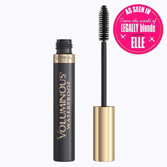 L'Oréal Paris Voluminous Volume Building Waterproof Mascara, Black Brown, 0.28 fl. oz.