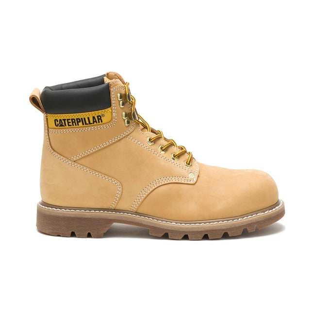 Caterpillar Men's 2nd Shift 6" Steel Toe Boot,Black,12 M US