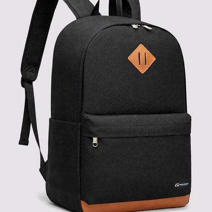 TRAILKICKER Travel Backpack, 17 Inch Laptop Backpack, Water Resistant College Bookbag, Large Capacity Computer Backpacks, Black, 17 Inch, Classic