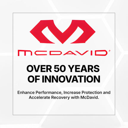 McDavid Unisex 4200R-Ri-BK-L Genouillère Bio-logix, Noir, L