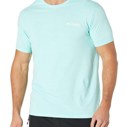 Columbia Men's Graphic T-Shirt, Gulf Stream/Sam, L