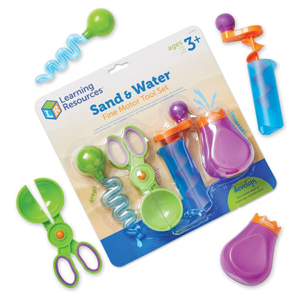 Learning Resources Sand & Water Fine Motor Set - 4