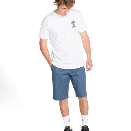 Volcom Men's Vmonty Stretch 22 Shorts, Heather Blue, 38