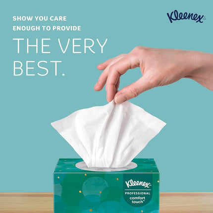 Pañuelos faciales KLEENEX* 21270 - 36 cubos x 95 hojas blancas, 2 capas