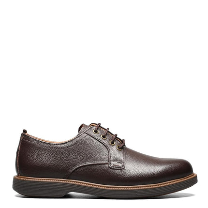 Florsheim Kids Boy's Supacush Plain Toe Ox, Jr. (Toddler/Little Kid/Big Kid) Brown Milled Leather/Brown Sole 1.5 Little Kid
