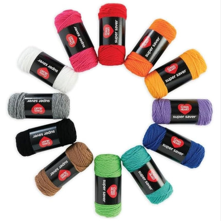 Red Heart Super Saver Super Yarn Craft Kit for Kni