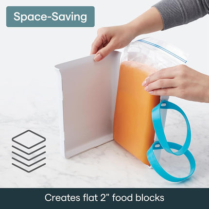 YouCopia FreezeUp Freezer Food Block Maker, Gallon