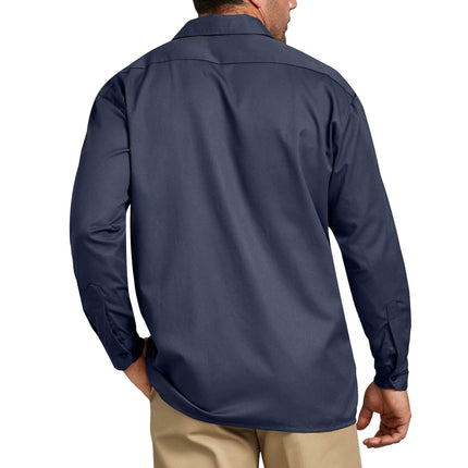 Dickies Camiseta de manga larga para hombre 574_nv, azul (azul marino), M UK