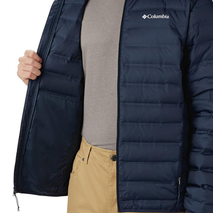 Columbia Men's Lake 22 Down Jacket, Puffer Down Jacket, Collegiate Navy, Size L