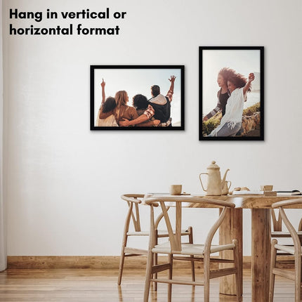 Americanflat 16x24 Poster Frame - Engineered Wood - Black