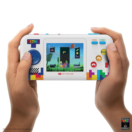 My Arcade Tetris Mini Arcade Games Console - Pocket Player Pro Table Top Arcade Machine, Portable Handheld Game, Retro Gaming Console, Mini Retro Games Machines for Kids & Adults