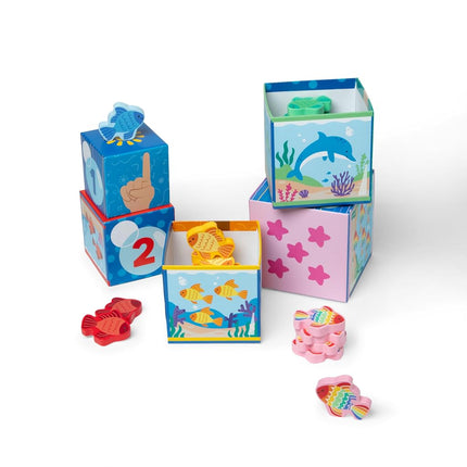 Melissa & Doug Ms. Rachel Recessed Blocks