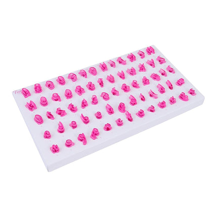 PME FF60 Fun Fonts-Cupcake and Cookie Stamping Set for Cake Design, 66 Pieces, Collection 3, Plastic