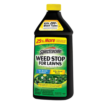 Spectracide 96631 Weed Killer, 40 oz, Pack of 1, Black Packaging
