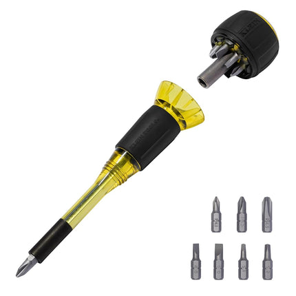 Klein Tools 32961A 8-in-1 Tru-Grip Screwdriver wit
