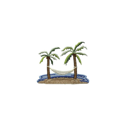 Tervis Palm Tree & Hammock Scene Made in USA Double Walled Insulated Tumbler Travel Cup Keeps Drinks Cold & Hot, 24oz, Lidded, 1 Count (Pack of 1)