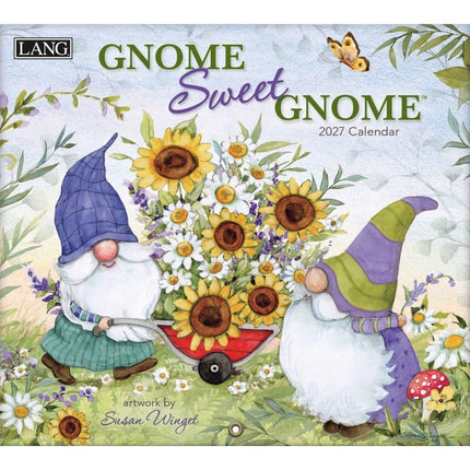 Gnome Sweet Gnome 2027 Wall Calendar by Susan Wing