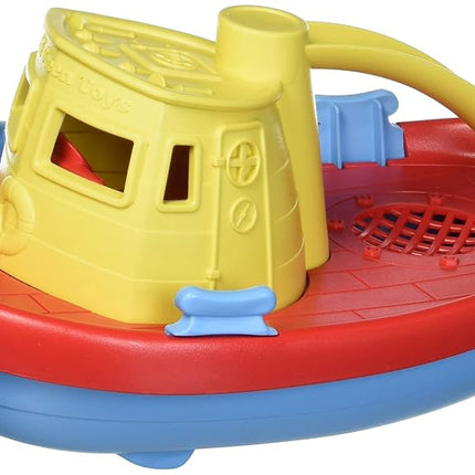 Green Toys Tug Boat Yellow - CB2