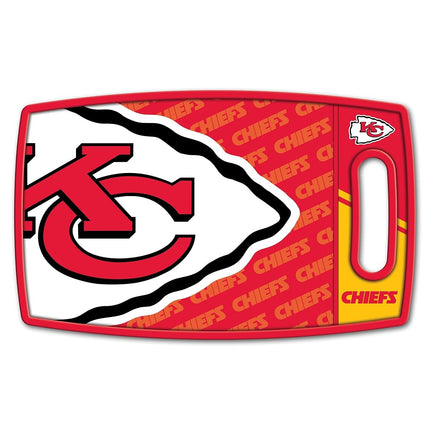 YouTheFan NFL Kansas City Chiefs Logo Series Tabla de Cortar