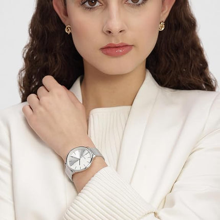 Nine West Women's Mesh Bracelet Watch