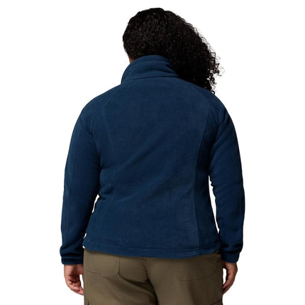 Columbia Women's Benton Springs Full Zip - Petite Fleece Jacket, Columbia Navy, XS Petite UK